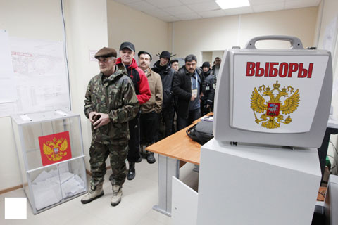 Hai người chết vì đau tim trong bầu cử Nga